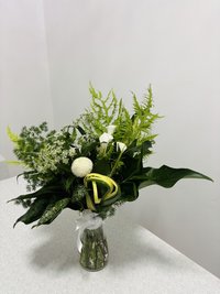 Green Magic with Vase