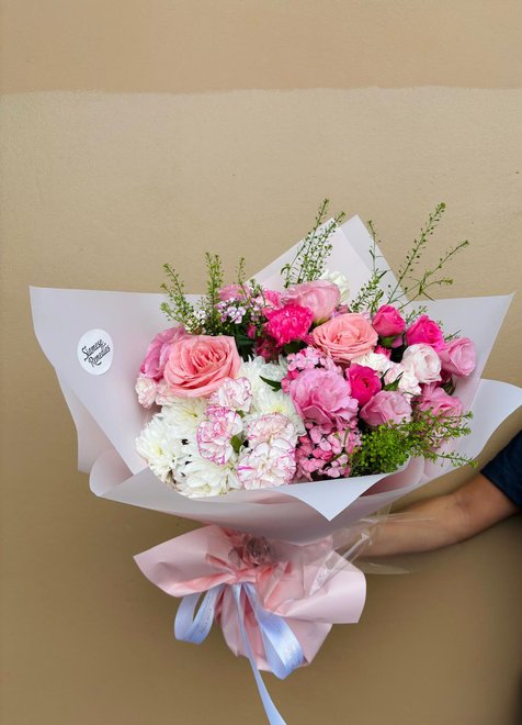 Green Bell Roses